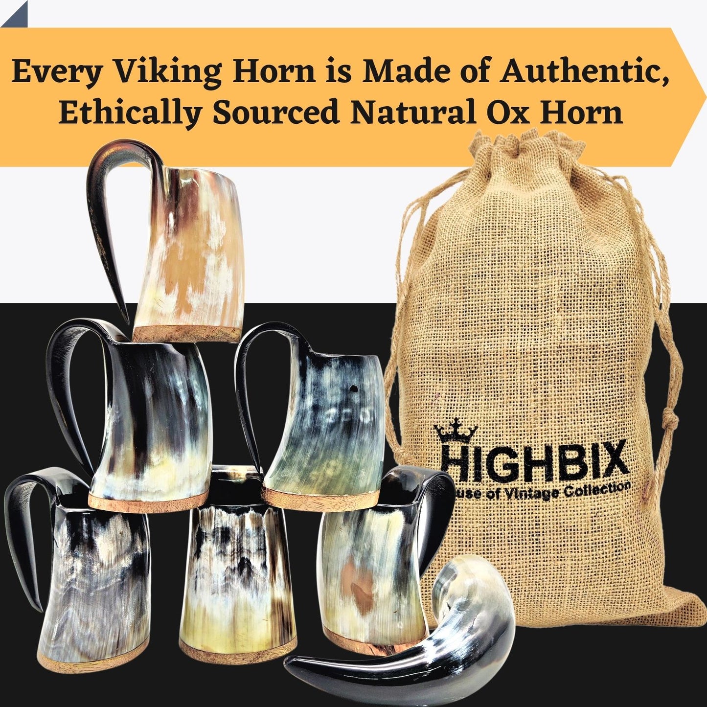 Authentic Vikings Drinking Horn Shot Cup